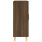 vidaXL Aparador madera contrachapada marrón roble 69,5x34x90 cm vidaXL Aparador madera contrachapada marrón roble 69,5x34x90 cm