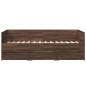 vidaXL Tumbona con cajones madera ingeniería roble marrón 75x190 cm vidaXL Tumbona con cajones madera ingeniería roble marrón 75x190 cm