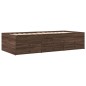 vidaXL Tumbona con cajones madera ingeniería roble marrón 100x200 cm vidaXL Tumbona con cajones madera ingeniería roble marrón 100x200 cm