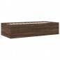 vidaXL Tumbona con cajones madera ingeniería roble marrón 100x200 cm vidaXL Tumbona con cajones madera ingeniería roble marrón 100x200 cm
