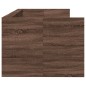 vidaXL Tumbona con cajones madera ingeniería roble marrón 90x190 cm vidaXL Tumbona con cajones madera ingeniería roble marrón 90x190 cm
