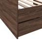 vidaXL Tumbona con cajones madera ingeniería roble marrón 90x190 cm vidaXL Tumbona con cajones madera ingeniería roble marrón 90x190 cm