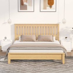 vidaXL Mesitas de noche 2 uds madera contrachapada blanco 44x35x45 cm