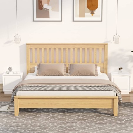 vidaXL Mesitas de noche 2 uds madera contrachapada blanco 44x35x45 cm
