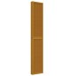vidaXL Biombo separador de 6 paneles madera maciza paulownia marrón vidaXL Biombo separador de 6 paneles madera maciza paulownia marrón