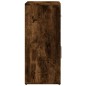 vidaXL Aparador de madera de ingeniería roble ahumado 60x31x70 cm