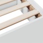 vidaXL Estructura cama con cajones madera ingeniería blanca 160x200 cm vidaXL Estructura cama con cajones madera ingeniería blanca 160x200 cm