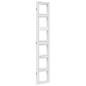 vidaXL Biombo separador de 3 paneles madera maciza Paulownia blanco vidaXL Biombo separador de 3 paneles madera maciza Paulownia blanco