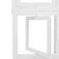 vidaXL Biombo separador de 5 paneles madera maciza Paulownia blanco vidaXL Biombo separador de 5 paneles madera maciza Paulownia blanco