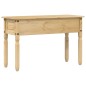 vidaXL Mesa consola Corona madera maciza de pino 115x46x73 cm vidaXL Mesa consola Corona madera maciza de pino 115x46x73 cm
