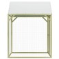 vidaXL Jaula gallinero madera impregnada pino y acero 1,5x1,5x2 m vidaXL Jaula gallinero madera impregnada pino y acero 1,5x1,5x2 m