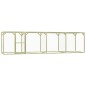 vidaXL Jaula gallinero madera impregnada pino y acero 6x1,5x1,5 m vidaXL Jaula gallinero madera impregnada pino y acero 6x1,5x1,5 m