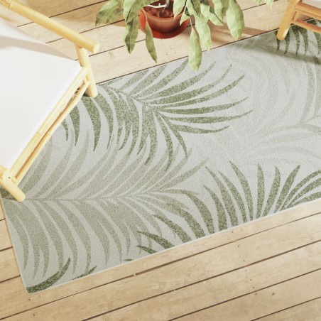 vidaXL Alfombra de pelo corto antideslizante multicolor 80x300 cm