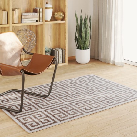 vidaXL Alfombra de pelo corto antideslizante multicolor 120x180 cm