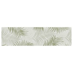 vidaXL Alfombra de pelo corto antideslizante multicolor 80x300 cm