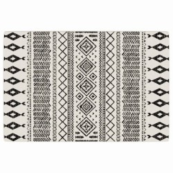 vidaXL Alfombra de pelo corto antideslizante multicolor 120x180 cm