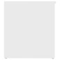 vidaXL Baúl de almacenamiento madera contrachapada blanco 84x42x46 cm vidaXL Baúl de almacenamiento madera contrachapada blanco 84x42x46 cm