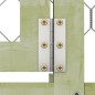 vidaXL Jaula gallinero madera impregnada pino y acero 1,5x1,5x2 m vidaXL Jaula gallinero madera impregnada pino y acero 1,5x1,5x2 m