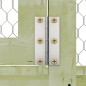 vidaXL Jaula gallinero madera impregnada pino y acero 1,5x1,5x1,5 m vidaXL Jaula gallinero madera impregnada pino y acero 1,5x1,5x1,5 m
