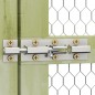 vidaXL Jaula gallinero madera impregnada pino y acero 1,5x1,5x1,5 m vidaXL Jaula gallinero madera impregnada pino y acero 1,5x1,5x1,5 m