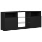 vidaXL Mueble de TV con luces LED negro 120x30x50 cm vidaXL Mueble de TV con luces LED negro 120x30x50 cm