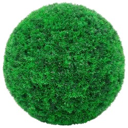 vidaXL Bolas de boj artificial 2 unidades 45 cm