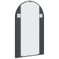 vidaXL Espejo de pared arco de hierro negro 60x100 cm vidaXL Espejo de pared arco de hierro negro 60x100 cm