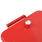 vidaXL Carrito nevera con ruedas rojo 92x43x89 cm vidaXL Carrito nevera con ruedas rojo 92x43x89 cm