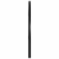 vidaXL Espejo de pared arco de hierro negro 60x30 cm vidaXL Espejo de pared arco de hierro negro 60x30 cm