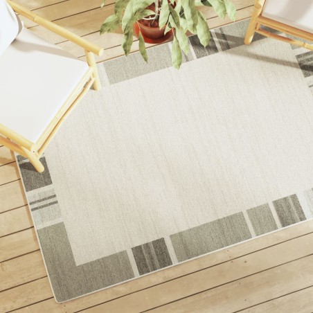 vidaXL Alfombra de pelo corto antideslizante multicolor 120x180 cm