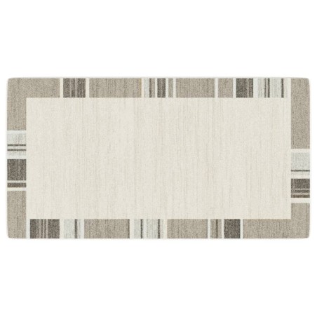 vidaXL Alfombra de pelo corto antideslizante multicolor 80x150 cm