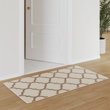 vidaXL Alfombra de pelo corto antideslizante multicolor 80x150 cm