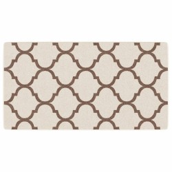 vidaXL Alfombra de pelo corto antideslizante multicolor 80x150 cm