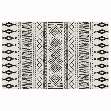 vidaXL Alfombra de pelo corto antideslizante multicolor 190x300 cm