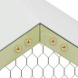 vidaXL Jaula gallinero madera impregnada pino y acero 4,5x1,5x2 m vidaXL Jaula gallinero madera impregnada pino y acero 4,5x1,5x2 m