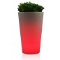 Eurotrail Lámpara LED recargable/maceta redonda 38 cm Eurotrail Lámpara LED recargable/maceta redonda 38 cm