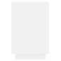 vidaXL Aparador madera contrachapada blanco 102x35x55 cm vidaXL Aparador madera contrachapada blanco 102x35x55 cm