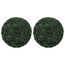 vidaXL Bolas de boj artificial 2 unidades 52 cm