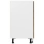 vidaXL Armario inferior contrachapado roble ahumado 80x46x81,5cm