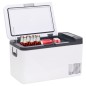 vidaXL Nevera con asa y adaptador PP y PE negro y blanco 18 L vidaXL Nevera con asa y adaptador PP y PE negro y blanco 18 L
