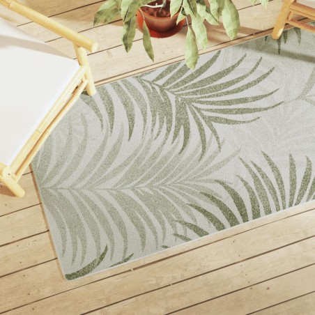vidaXL Alfombra de pelo corto antideslizante multicolor 80x150 cm