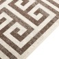 vidaXL Alfombra de pelo corto antideslizante multicolor 160x230 cm