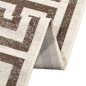 vidaXL Alfombra de pelo corto antideslizante multicolor 160x230 cm