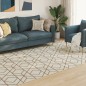 vidaXL Alfombra de pelo corto antideslizante multicolor 190x300 cm