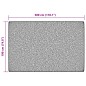 vidaXL Alfombra de pelo corto antideslizante multicolor 190x300 cm
