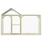 vidaXL Jaula gallinero madera impregnada pino y acero 3x1,5x2 m vidaXL Jaula gallinero madera impregnada pino y acero 3x1,5x2 m