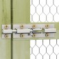 vidaXL Jaula gallinero madera impregnada pino y acero 3x1,5x1,5 m vidaXL Jaula gallinero madera impregnada pino y acero 3x1,5x1,5 m
