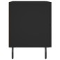 vidaXL Mesitas de noche 2 uds madera ingeniería negro 40x35x47,5 cm vidaXL Mesitas de noche 2 uds madera ingeniería negro 40x35x47,5 cm