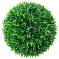 vidaXL Bolas de boj artificial 2 unidades 47 cm