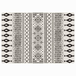 vidaXL Alfombra de pelo corto antideslizante multicolor 160x230 cm